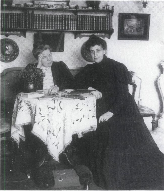 Selma Lagerlof y Sophie Elkan.